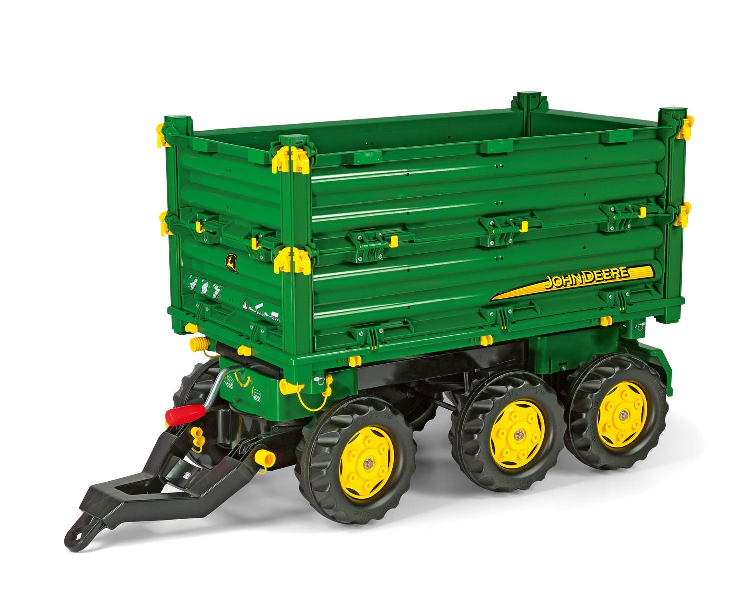 Image of Rollymulti Trailer Dreiachs-dreiseitenkipper John Deere Unisex Gelb Bunt ONE SIZE