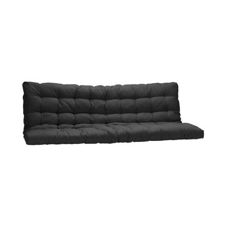 Vente-unique Futon speciale divano letto 1x Nero MODULO  