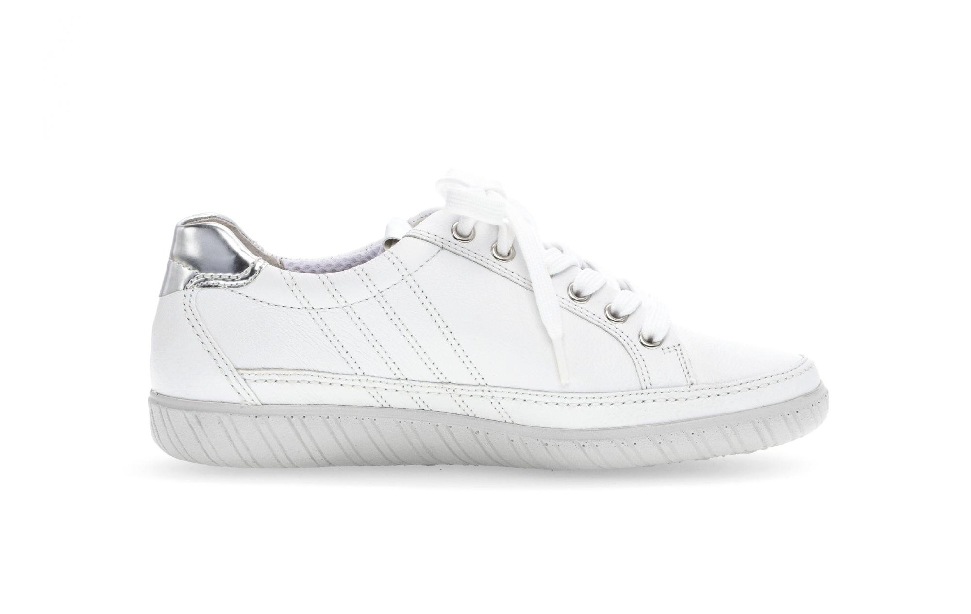 Image of Leder Sneaker Damen Weiss 36