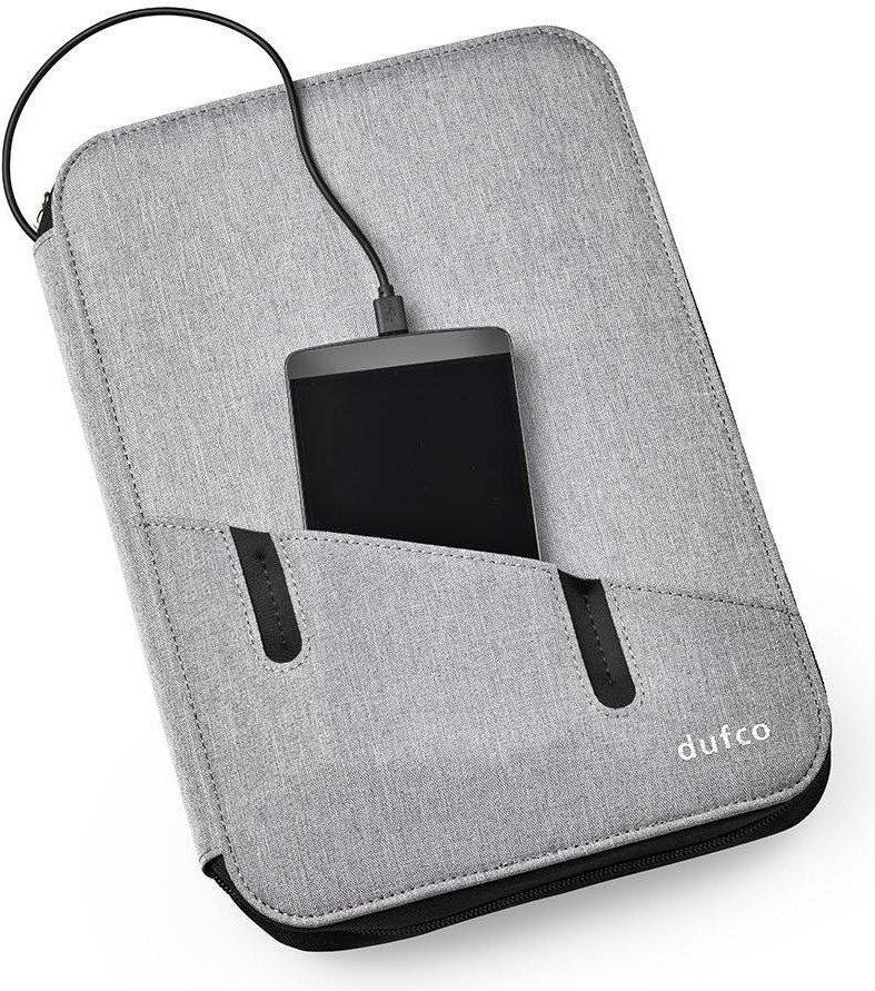 dufco DUFCO Konferenzmappe A4 48-2026.000 Powerbank 5000 mAH, grau  