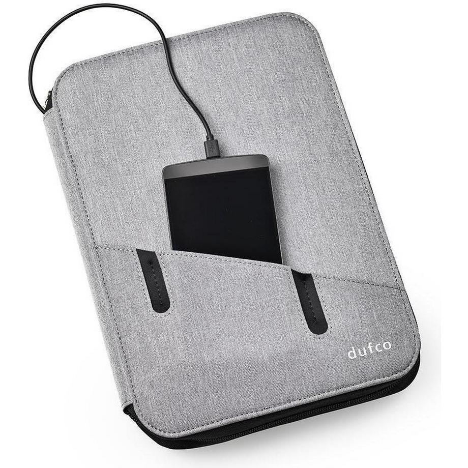 dufco DUFCO Konferenzmappe A4 48-2026.000 Powerbank 5000 mAH, grau  