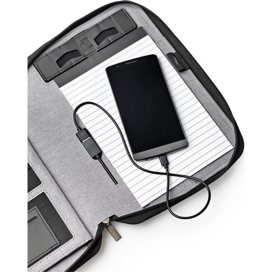 dufco DUFCO Konferenzmappe A4 48-2026.000 Powerbank 5000 mAH, grau  