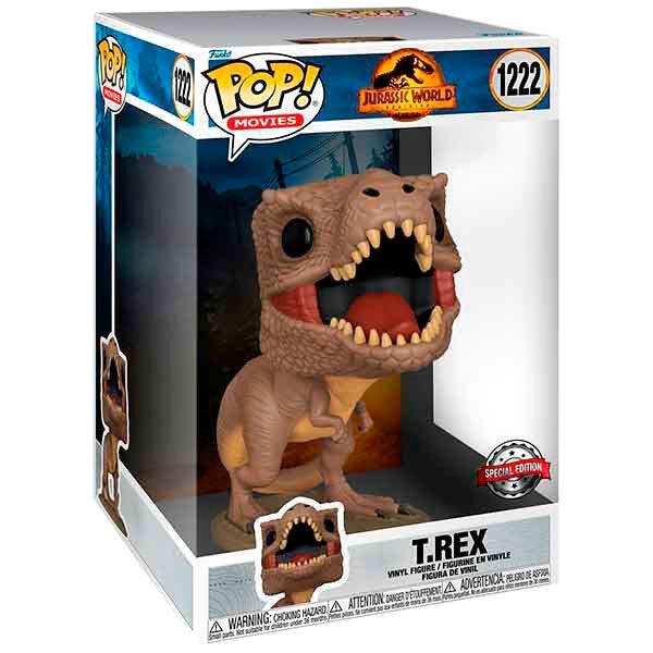 Funko  Figura POP Jurassic World 3 T-Rex Esclusivo 25 cm 