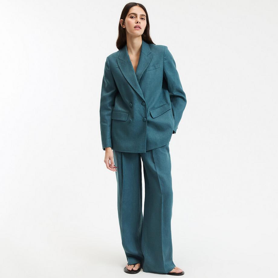 La Redoute Collections Pantalon large à pinces  