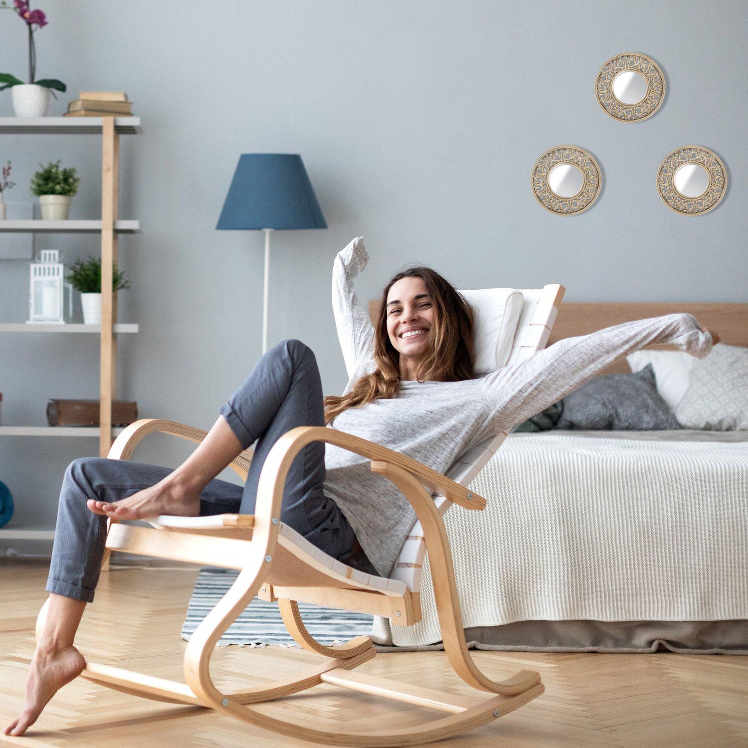 Northio Dekorativer Spiegel 3er Set  