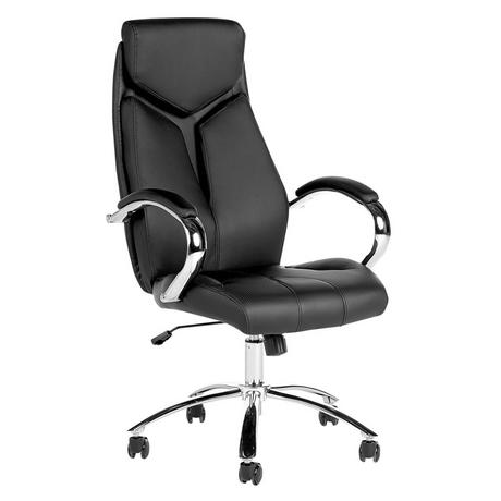 Beliani Chaise de bureau en Cuir PU Moderne FORMULA  