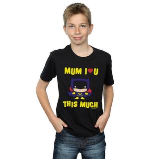 DC COMICS  Tshirt MUM LOVE YOU THIS MUCH 