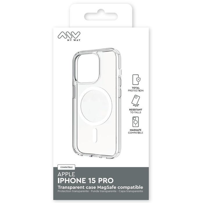 MYWAY  Cover MagSafe per iPhone 15 Pro 