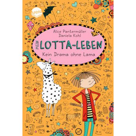 Mein Lotta-Leben Kein Drama ohne Lama (Nr.8) Pantermüller, Alice; Kohl, Daniela (Illustrationen) Copertina rigida 