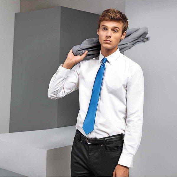 PREMIER Satin Krawatte zum Anklipsen  