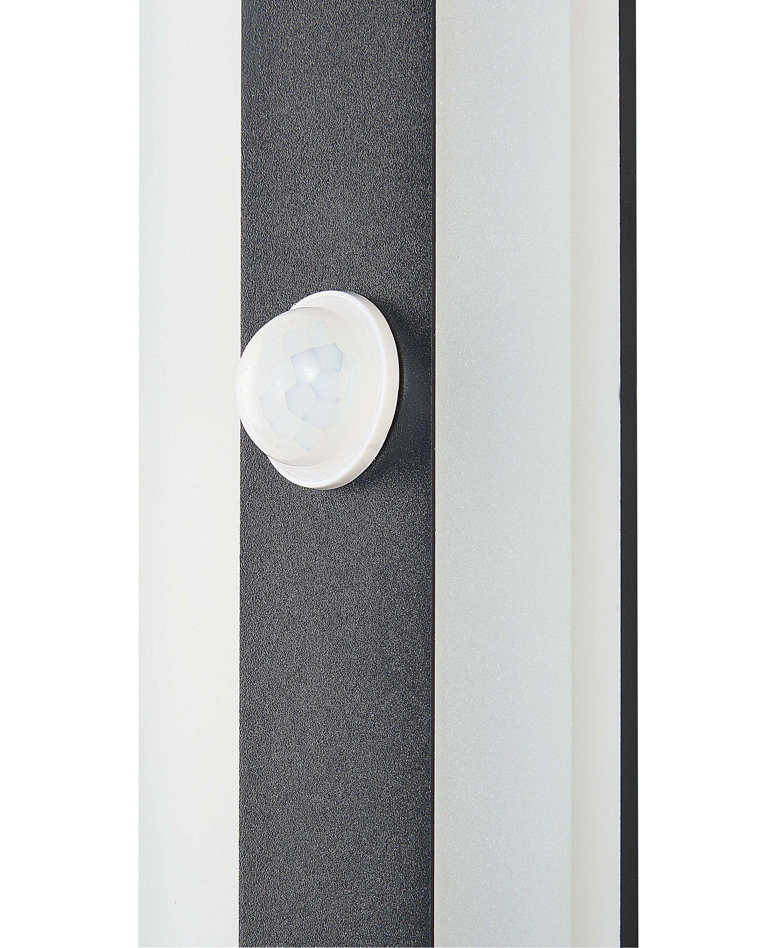 Beliani Lampe murale LED pour l'extérieur en Acier Moderne SAVANE  