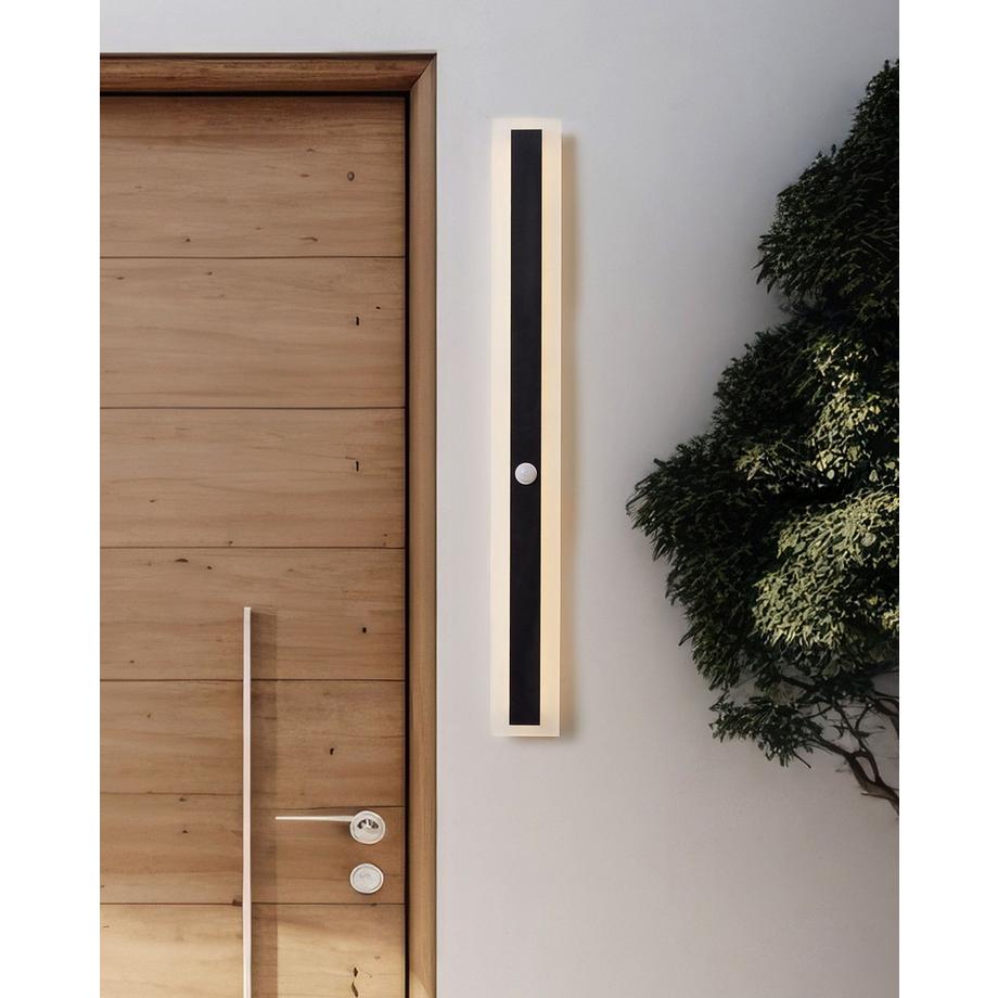 Beliani Applique a LED per esterni en Acciaio Moderno SAVANE  