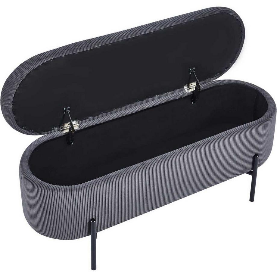 mutoni Tabouret Blestix gris  