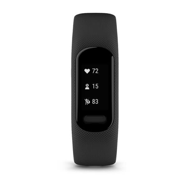 GARMIN  VIVOSMART 5 OLED Numérique 88 x 154 pixels Écran tactile Noir GPS (satellite) 