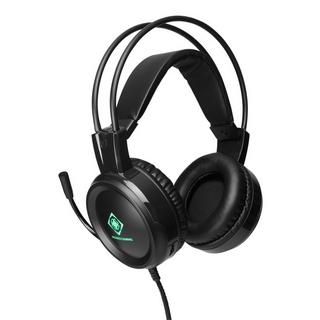 DELTACO  GAM-105 Kopfhörer & Headset Kabelgebunden Kopfband Gaming USB Typ-A Schwarz 