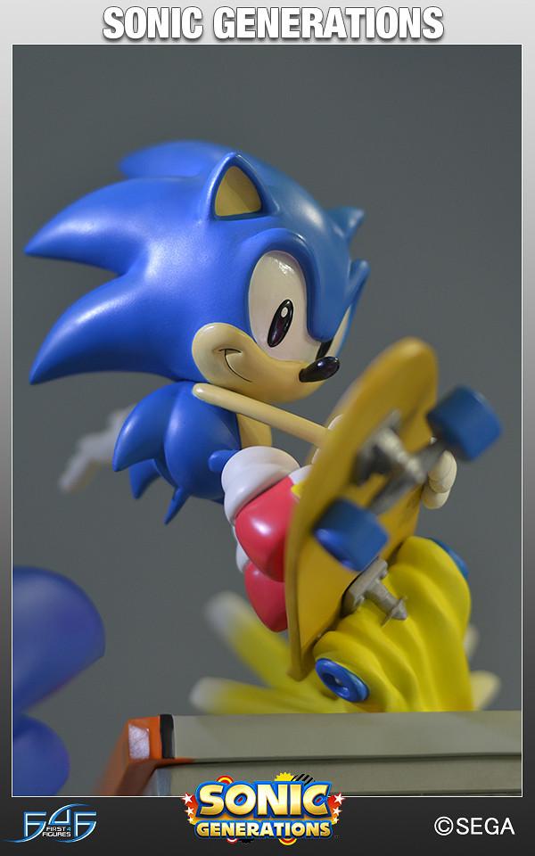Image of Statue - Sonic The Hedgehog - "sonic Generations" Diorama Unisex