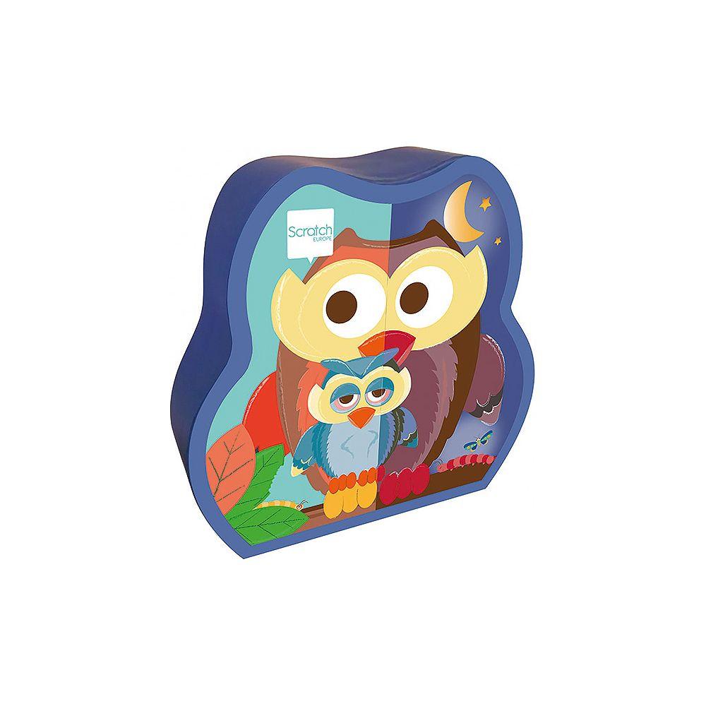 Image of Puzzle Kinderpuzzle Eule Tag/Nacht beidseitig (39Teile)