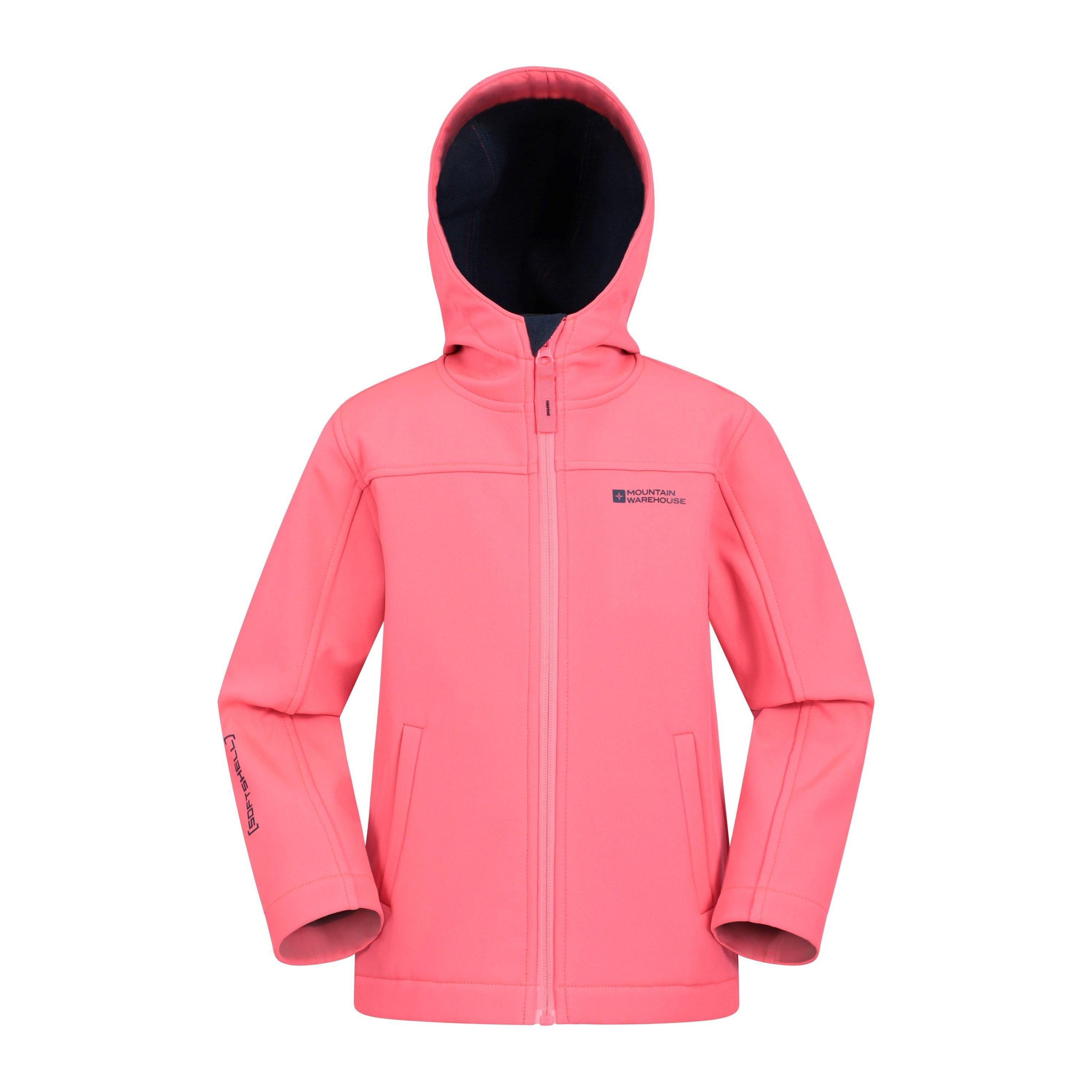 Image of Exodus Softshelljacke Wasserbeständig Mädchen Pink 140
