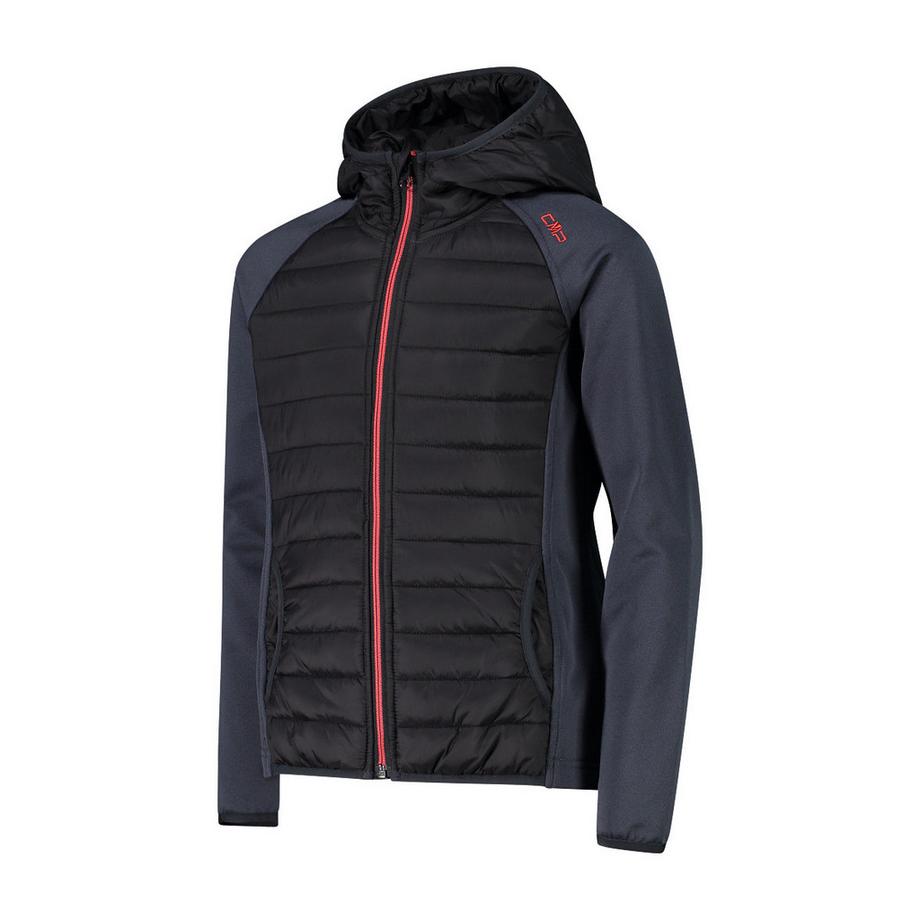 CMP Wasserdichte Hybridjacke mit Kapuze für Mädchen  