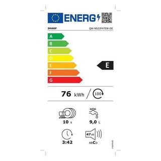 SHARP QW-NS22F47EW-DE  