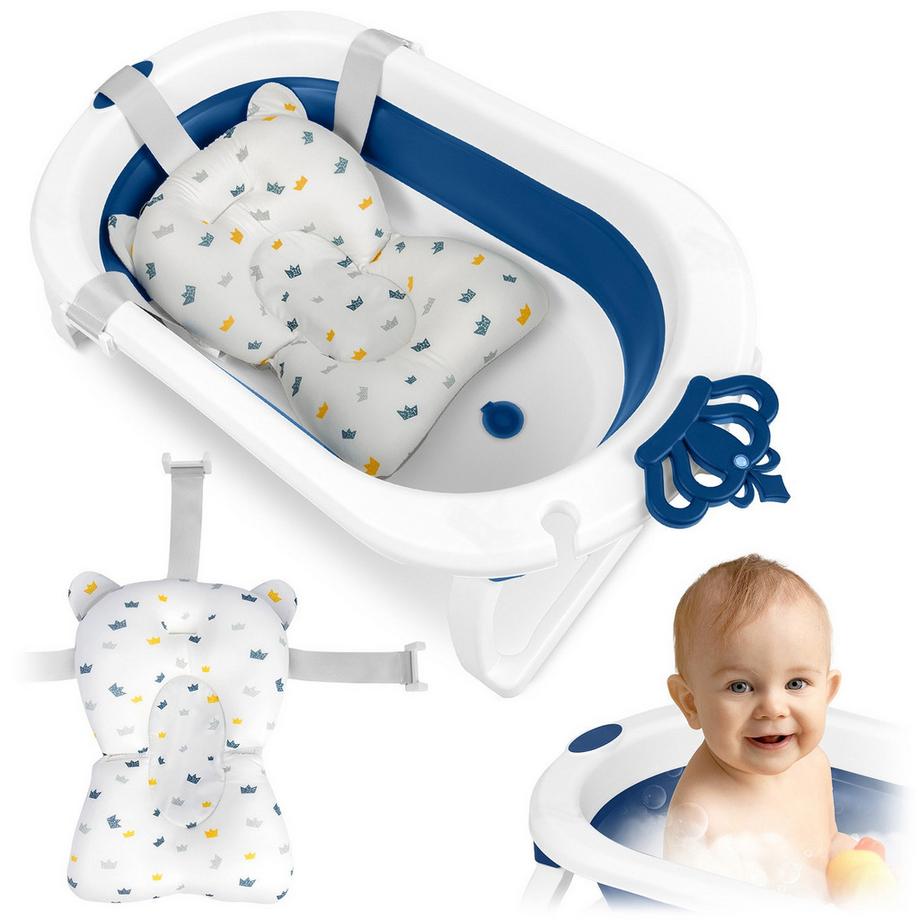 B2X  Faltbare Babybadewanne mit Einsatz 