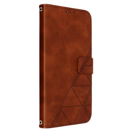 Avizar  Étui iPhone 14 Plus Portefeuille Marron 