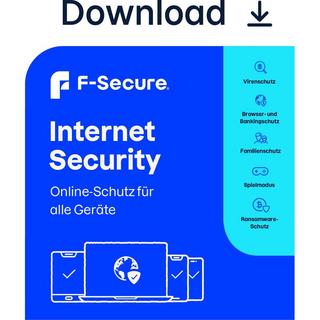 F-Secure  Internet Security Sicurezza antivirus 1 licenza/e 2 anno/i 