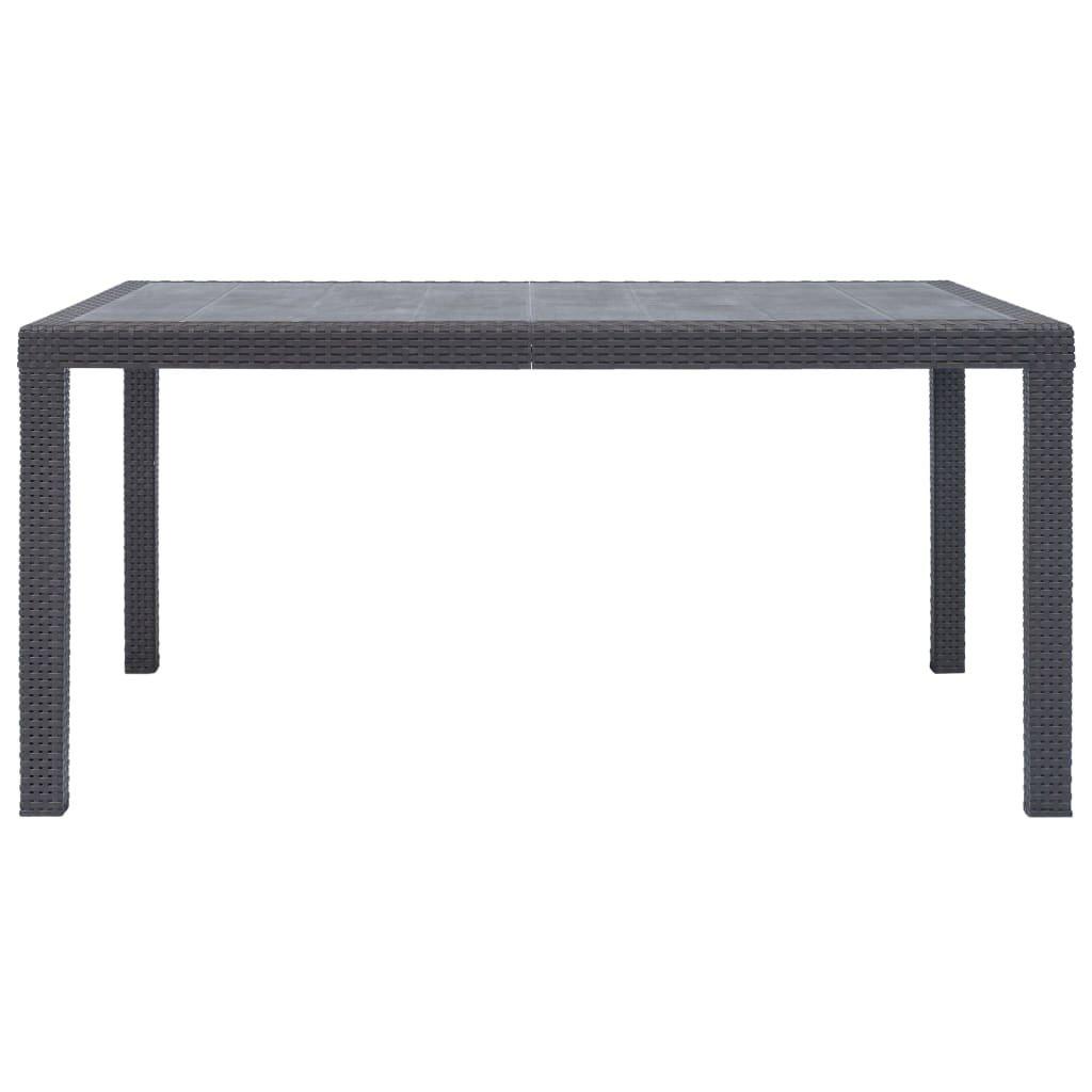 VidaXL Table de jardin  