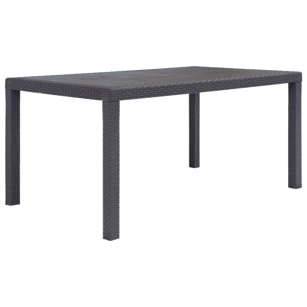 VidaXL Table de jardin  