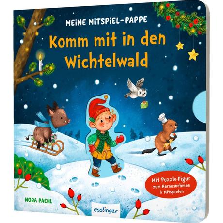 Meine Mitspiel-Pappe: Komm mit in den Wichtelwald Paehl, Nora Copertina rigida 