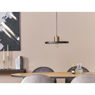 Beliani Lampe suspension en Métal Moderne BOGAN  