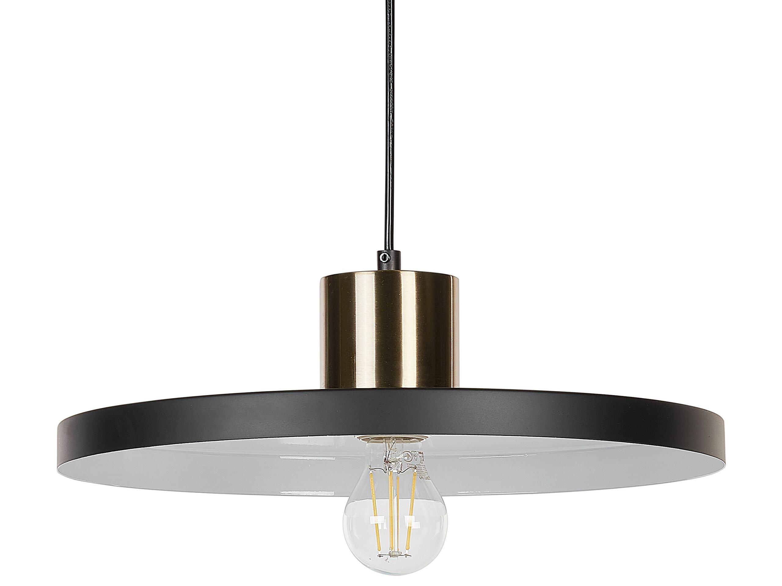 Beliani Lampe suspension en Métal Moderne BOGAN  