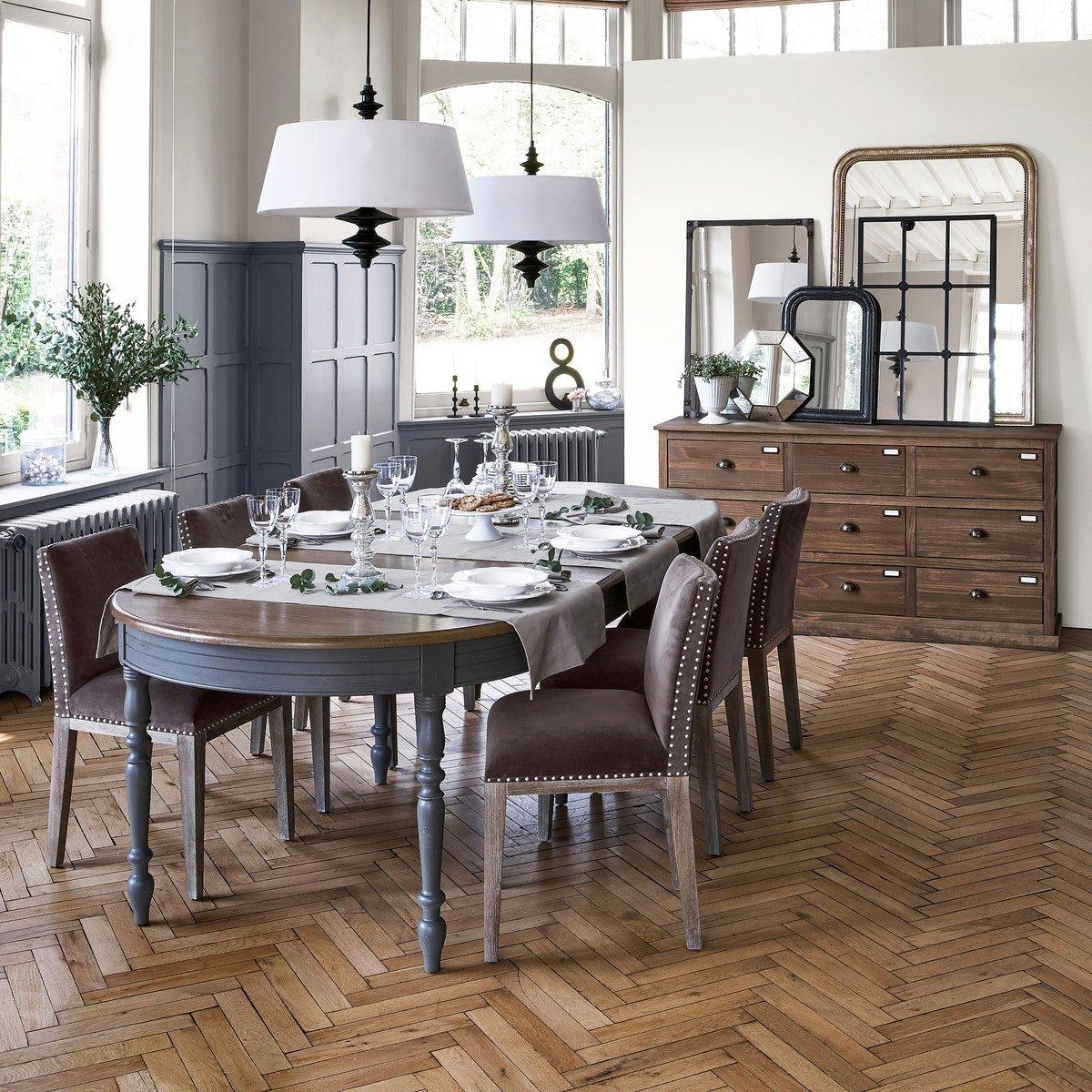 La Redoute Intérieurs Ausziehbarer Esstisch Eulali  