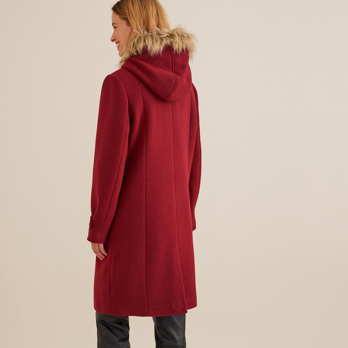 La Redoute Collections  Manteau mi-long à capuche 