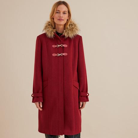 La Redoute Collections  Manteau mi-long à capuche 