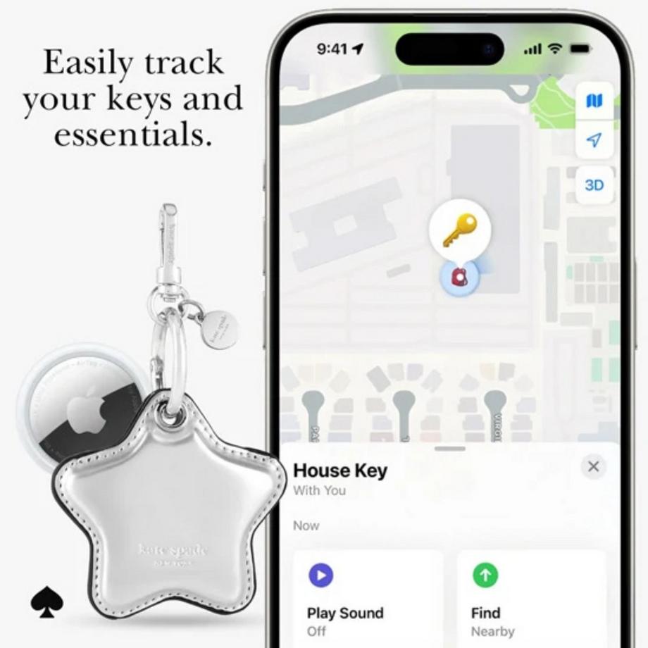 Case-Mate Porte-clé Étoile pour AirTag  