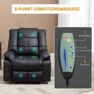 HOMCOM  Chaise de massage 