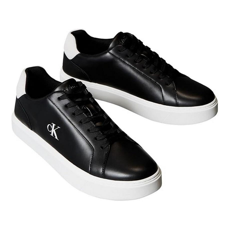 Calvin Klein Scarpe Sportive Classic Logo in Pelle  