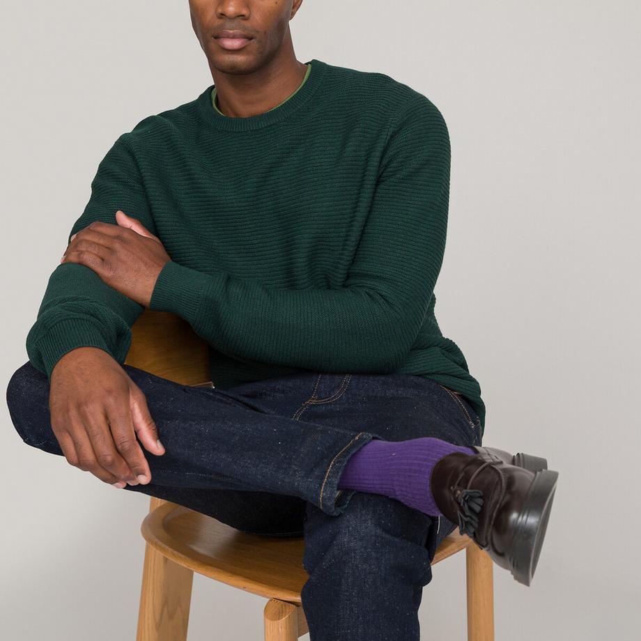 La Redoute Collections Pull Col Rond  