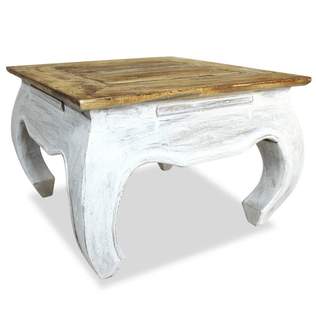 VidaXL Table d'appoint bois  