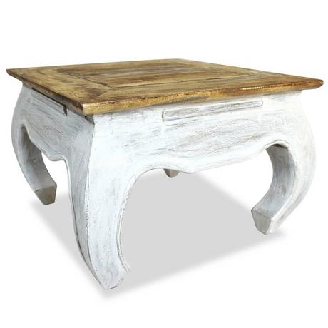 VidaXL Table d'appoint bois  