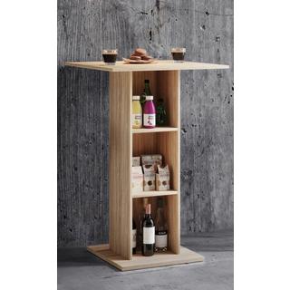 VCM Holz Bartisch Tresen Stehtisch Bistrotisch Bartresen hoher Tisch Standos  