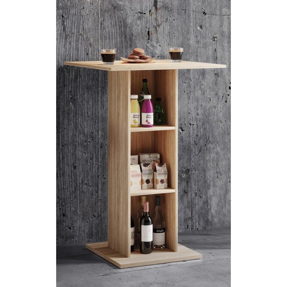 VCM Holz Bartisch Tresen Stehtisch Bistrotisch Bartresen hoher Tisch Standos  