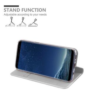 Cadorabo  Housse compatible avec Samsung Galaxy S8 PLUS - Coque de protection avec fermeture magnétique, fonction de support et compartiment pour carte 