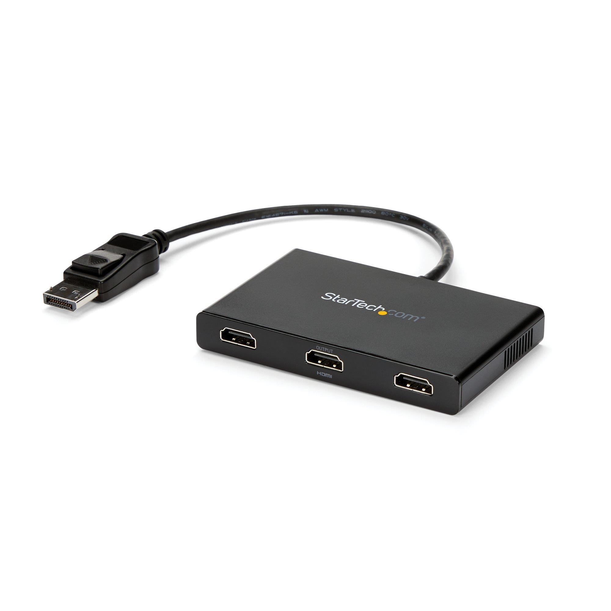 StarTech.com Adaptateur Mini DisplayPort vers HDMI - Dongle mDP vers HDMI -  1080p - mDP 1.2 vers Écran/Affichage HDMI - Convertisseur Vidéo - Câble  Attaché de 30,4cm - Version Améliorée de MDP2HDMI sur