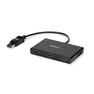 STARTECH.COM  StarTech.com Adaptateur Multi-Moniteur 3 Ports - Hub MST DisplayPort 1.2 vers 3x HDMI - Triple Moniteurs HDMI 1080p - Mode d'Affichage Étendu ou Cloné - PC Windows Uniquement - Répartiteur DP vers 3x HDMI 