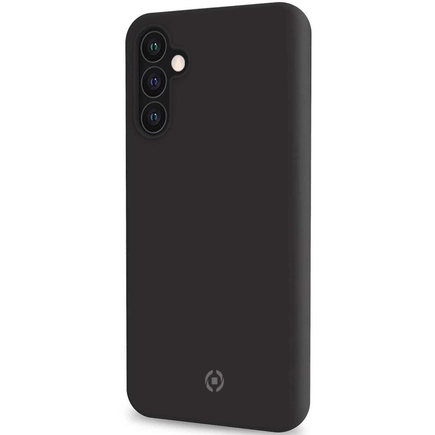 Celly  Cromo Weiche Gummihülle Galaxy A34 5G Schwarz 