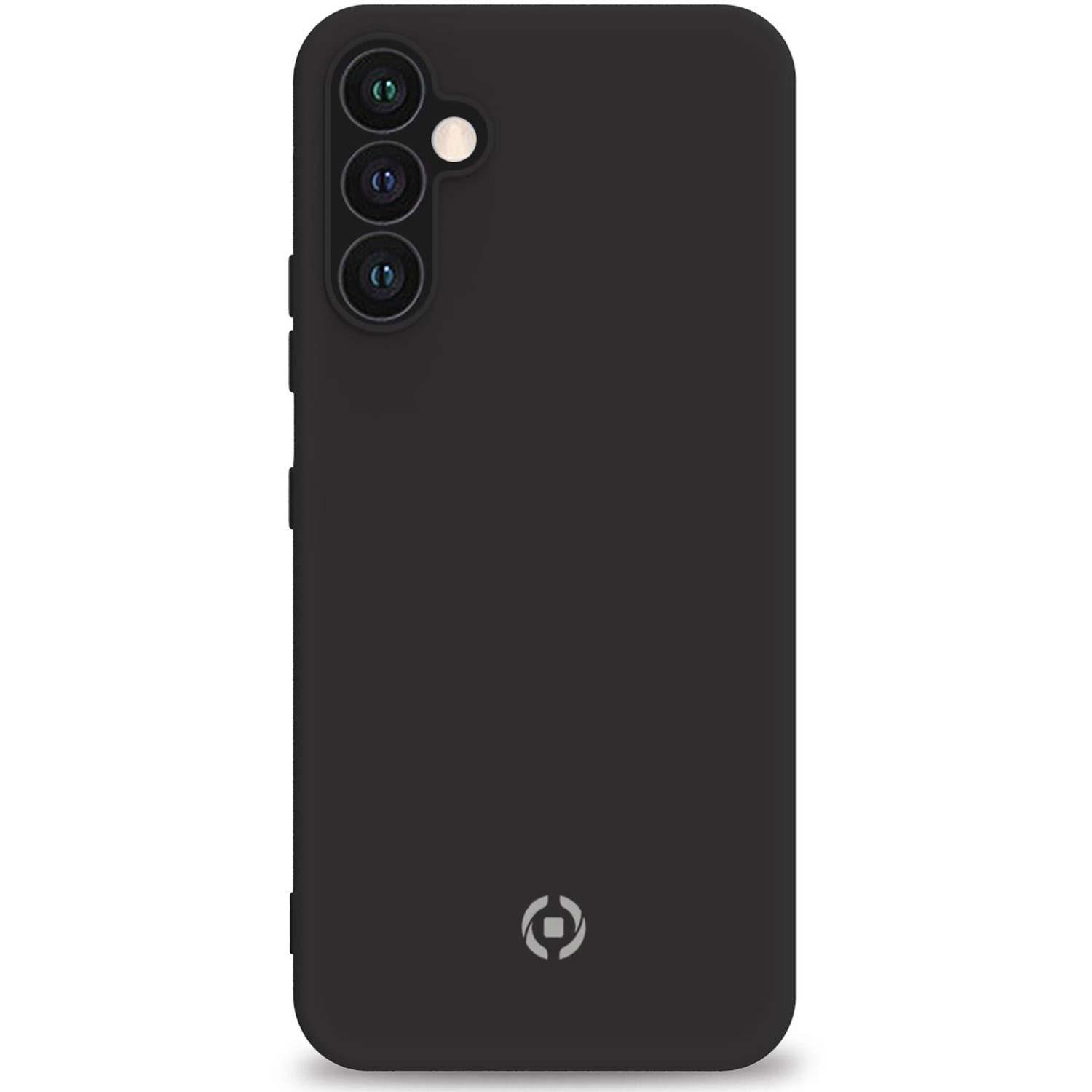 Celly  Cromo Weiche Gummihülle Galaxy A34 5G Schwarz 