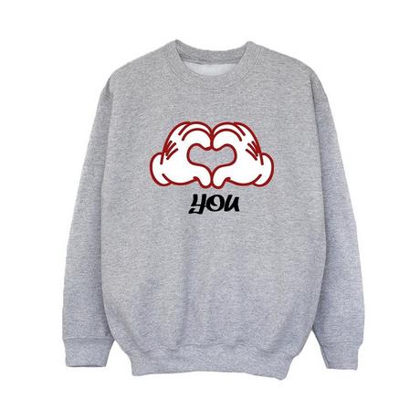 Disney  Love You Hands Sweatshirt 