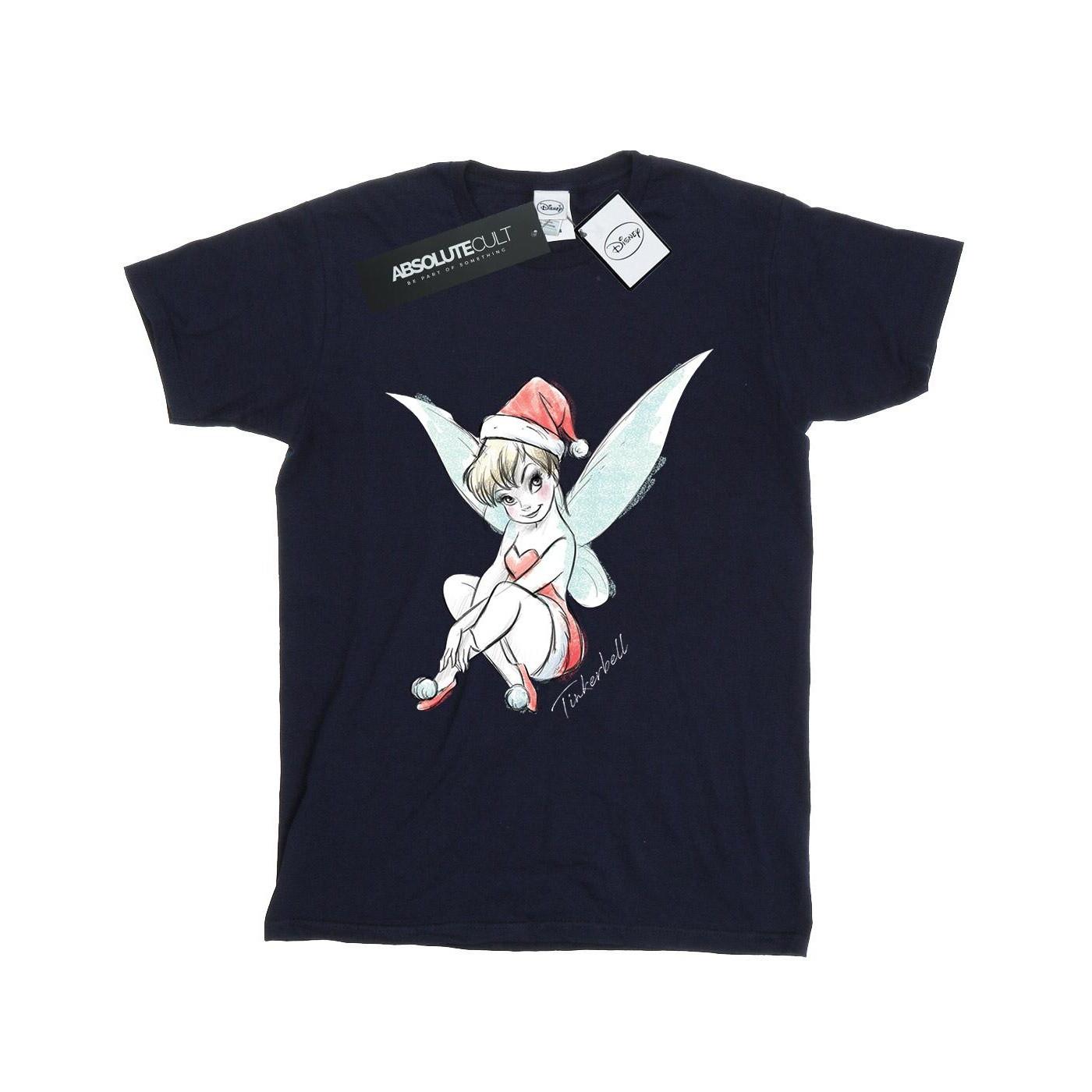 Image of Tinkerbell Christmas Fairy Tshirt Damen Marine XXL